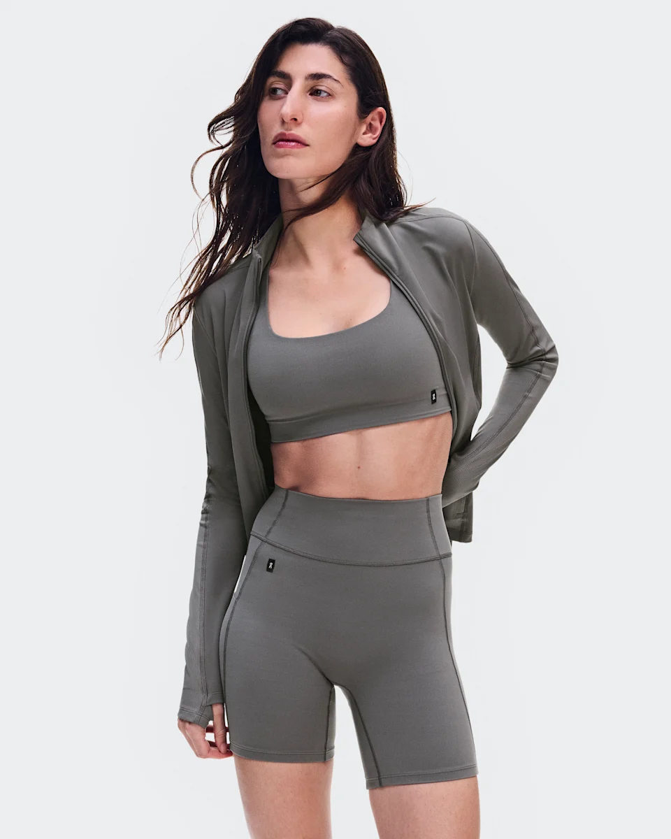 On Studio Leggings Short 6" Ember Feminino