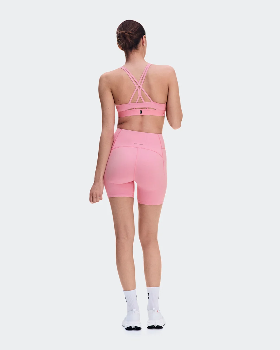 On Studio Leggings Short 6" Magnolia Feminino