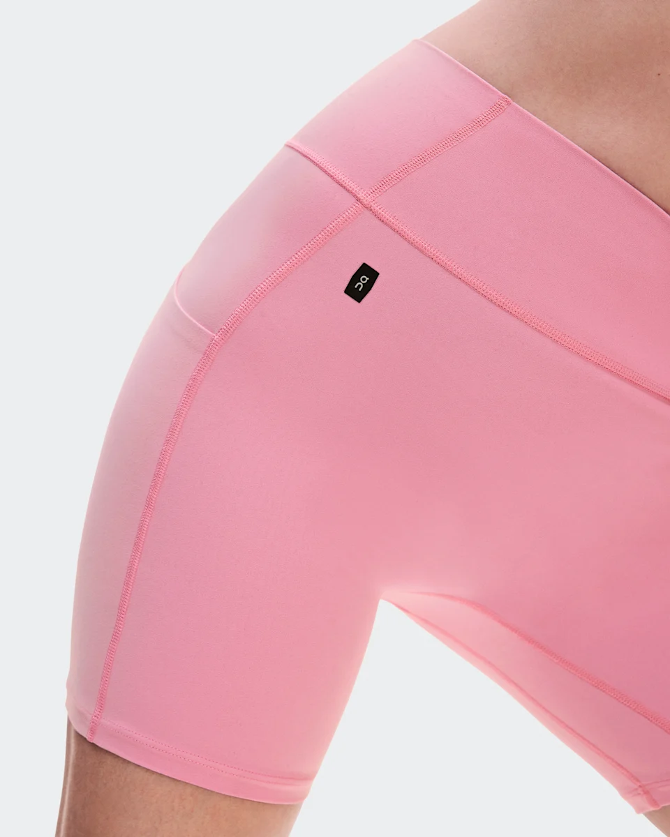On Studio Leggings Short 6" Magnolia Feminino