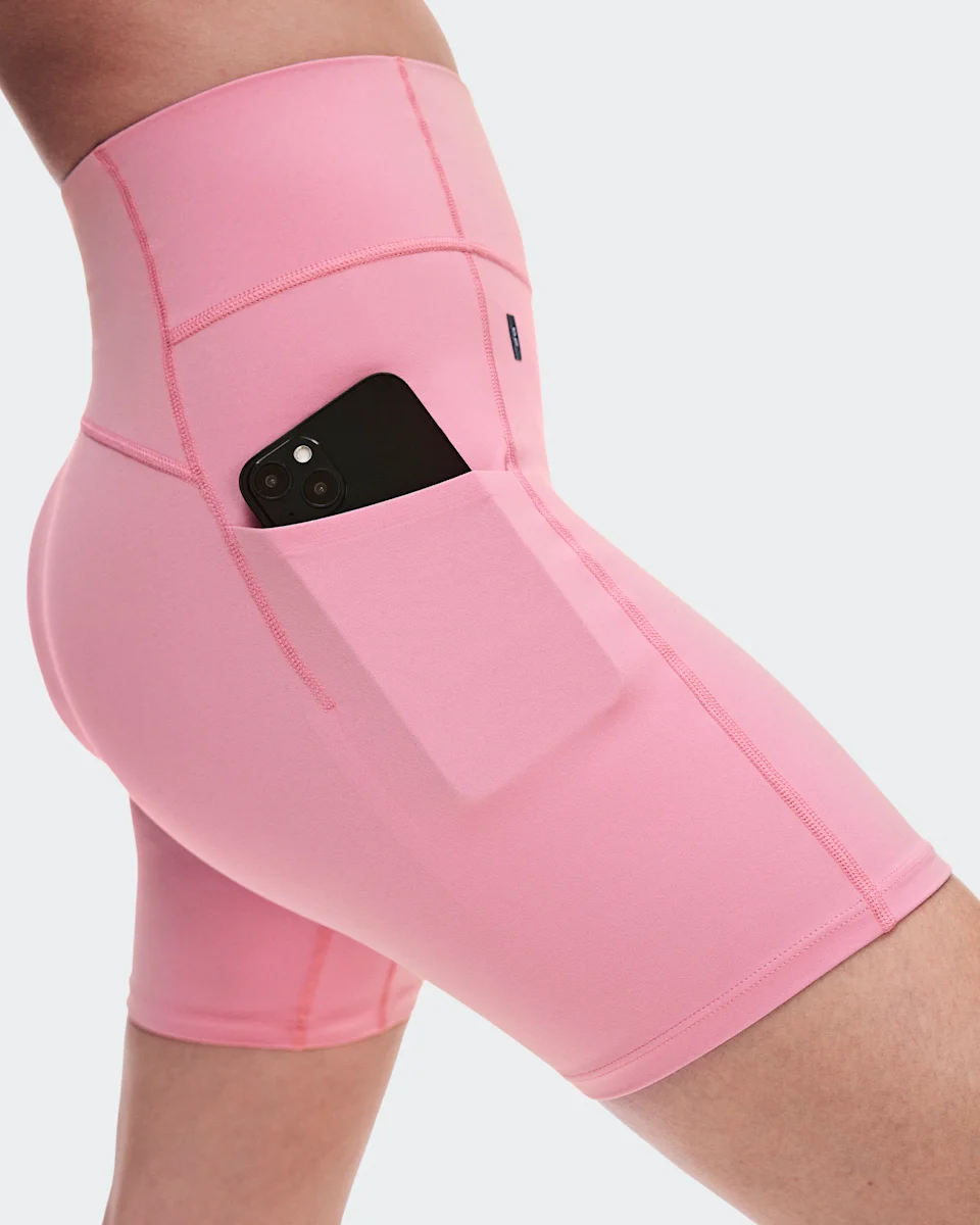 On Studio Leggings Short 6" Magnolia Feminino