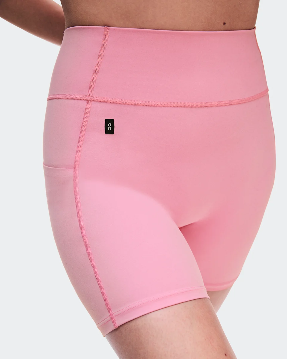 On Studio Leggings Short 6" Magnolia Feminino