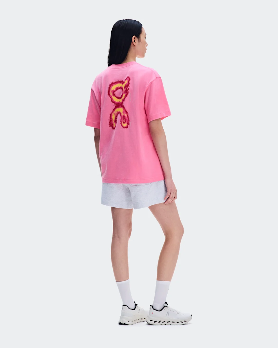 On Club-T Glow Bubblegum Feminino