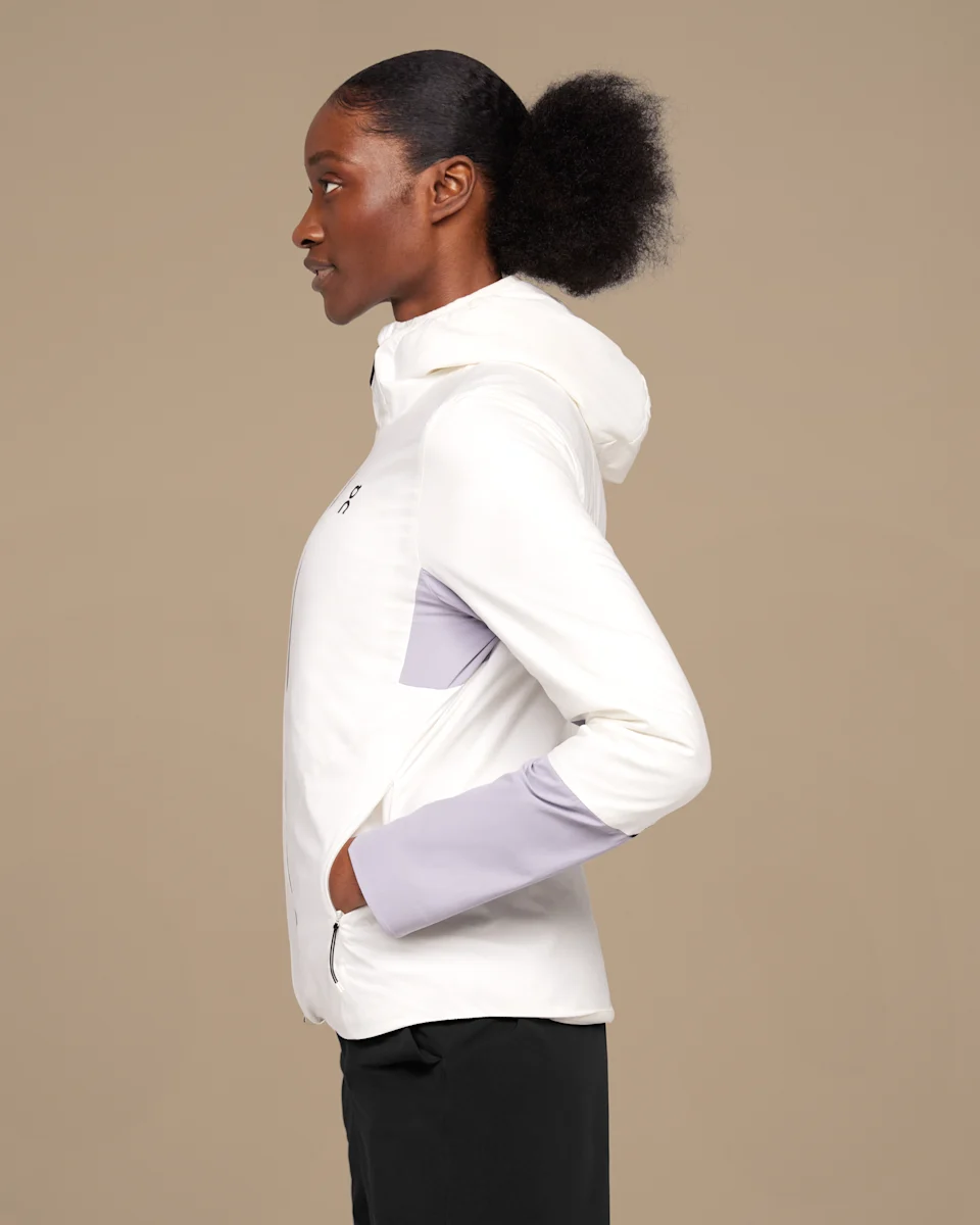 On Insulator Jacket Ivory & Lilac Feminino
