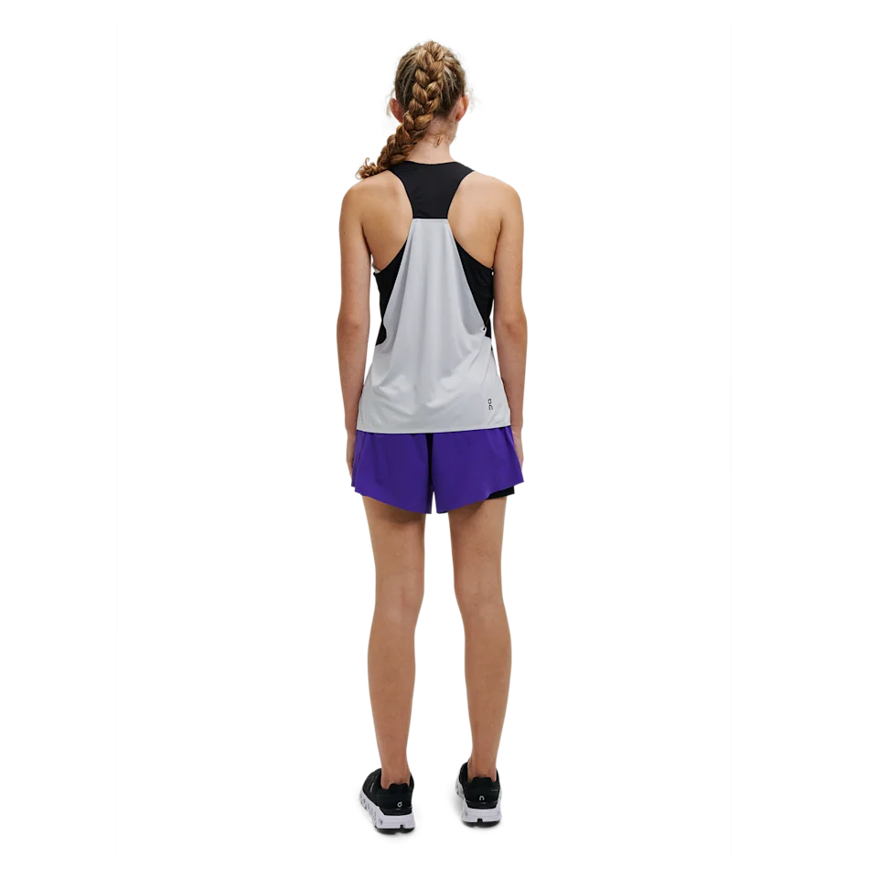 On Running Shorts Twilight & Black Feminino