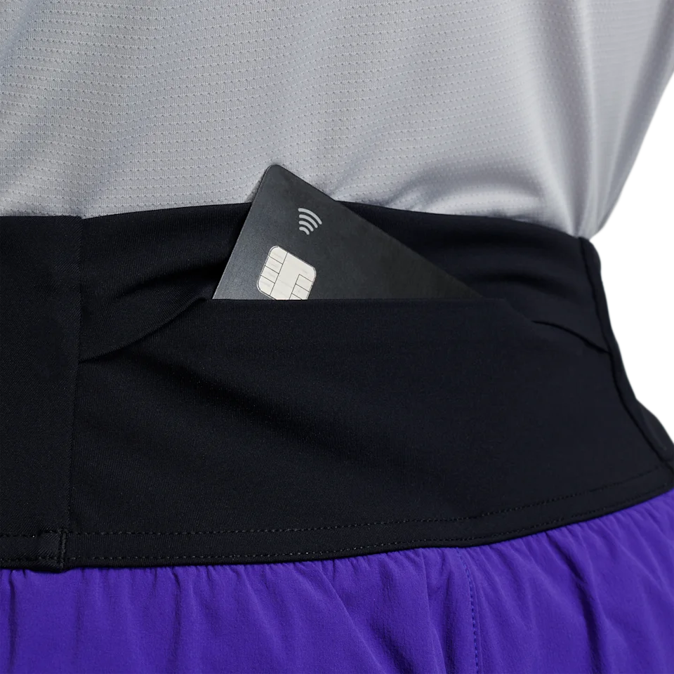On Running Shorts Twilight & Black Feminino