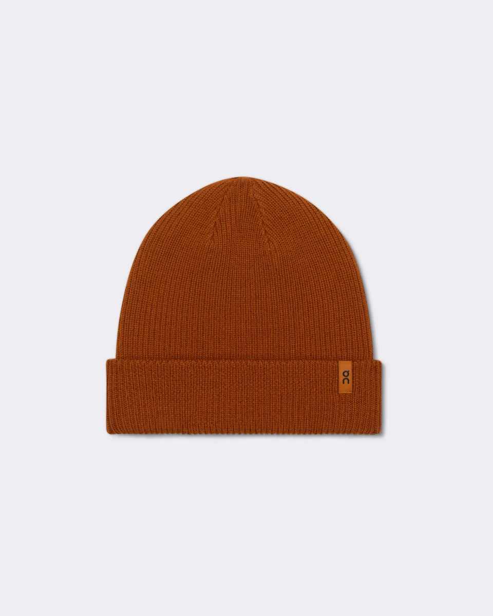 On Merino Beanie Kids Cinnamon 