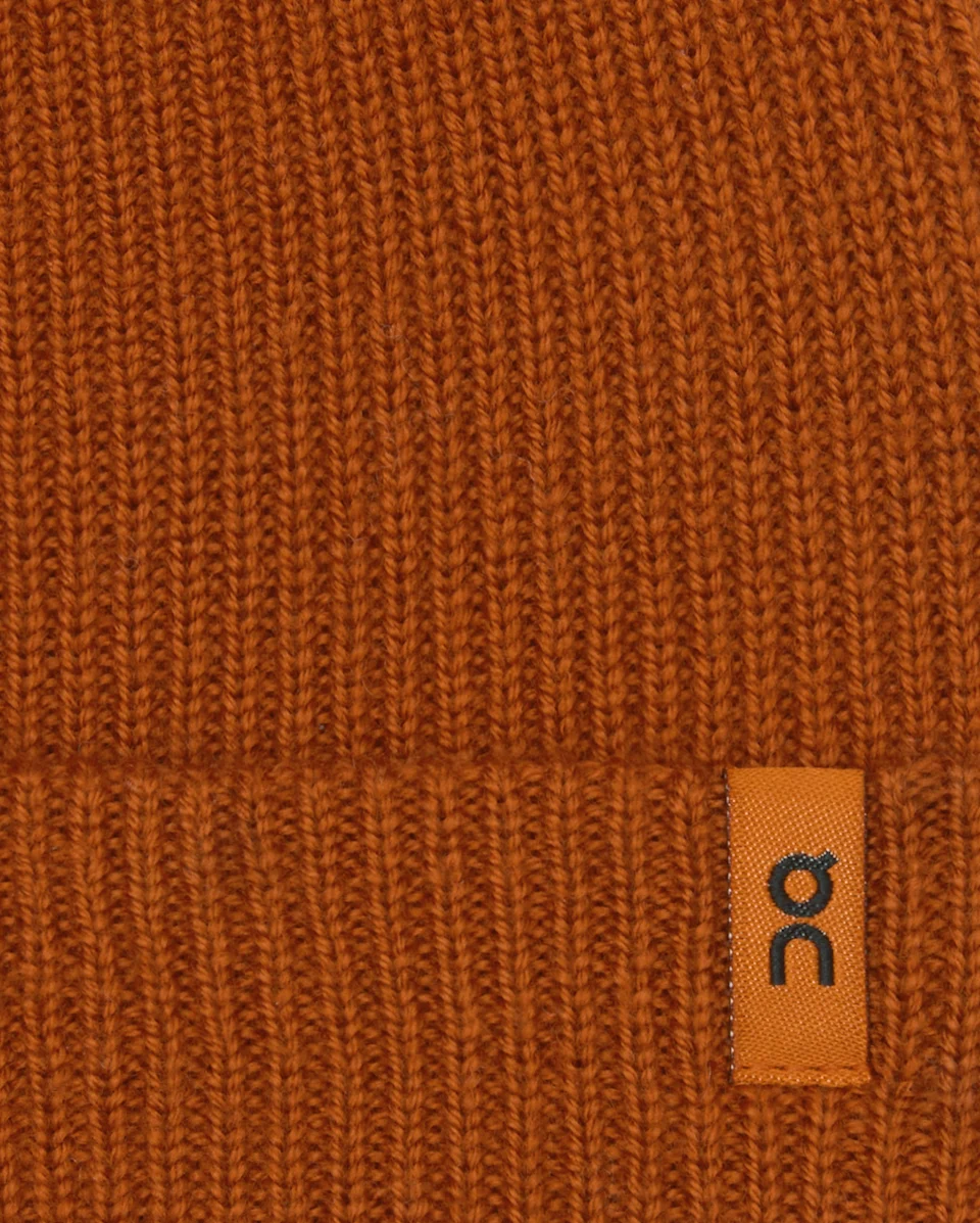 On Merino Beanie Kids Cinnamon 