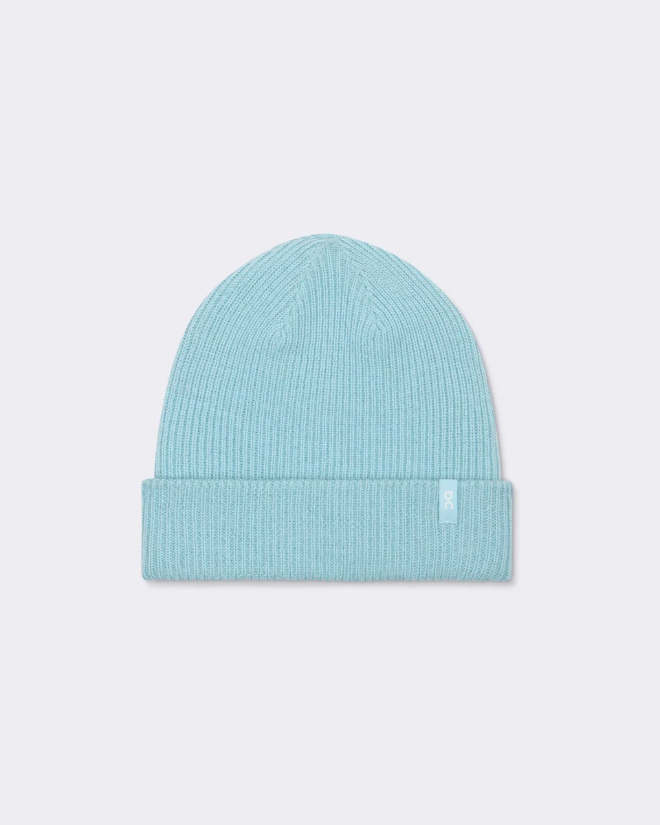 On Merino Beanie Kids Celeste