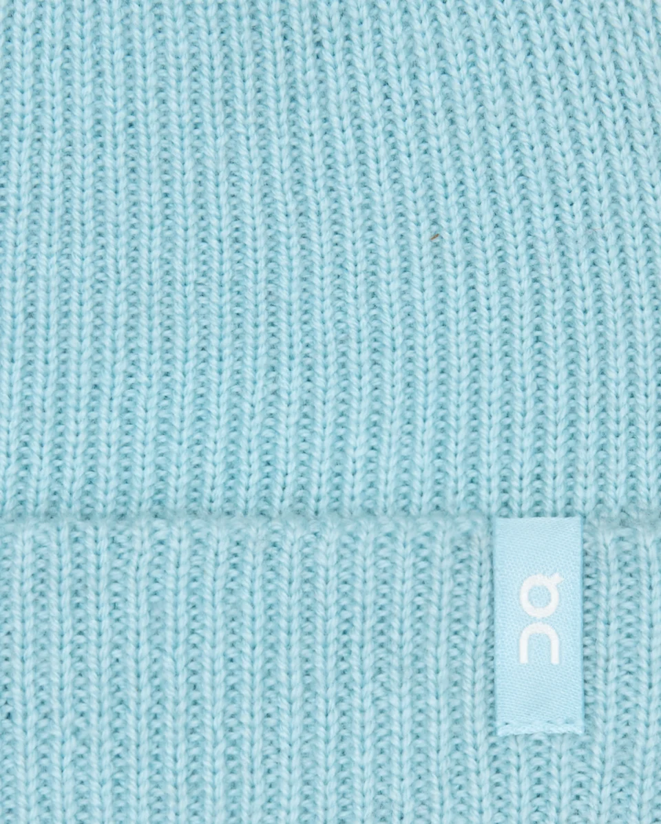 On Merino Beanie Kids Celeste