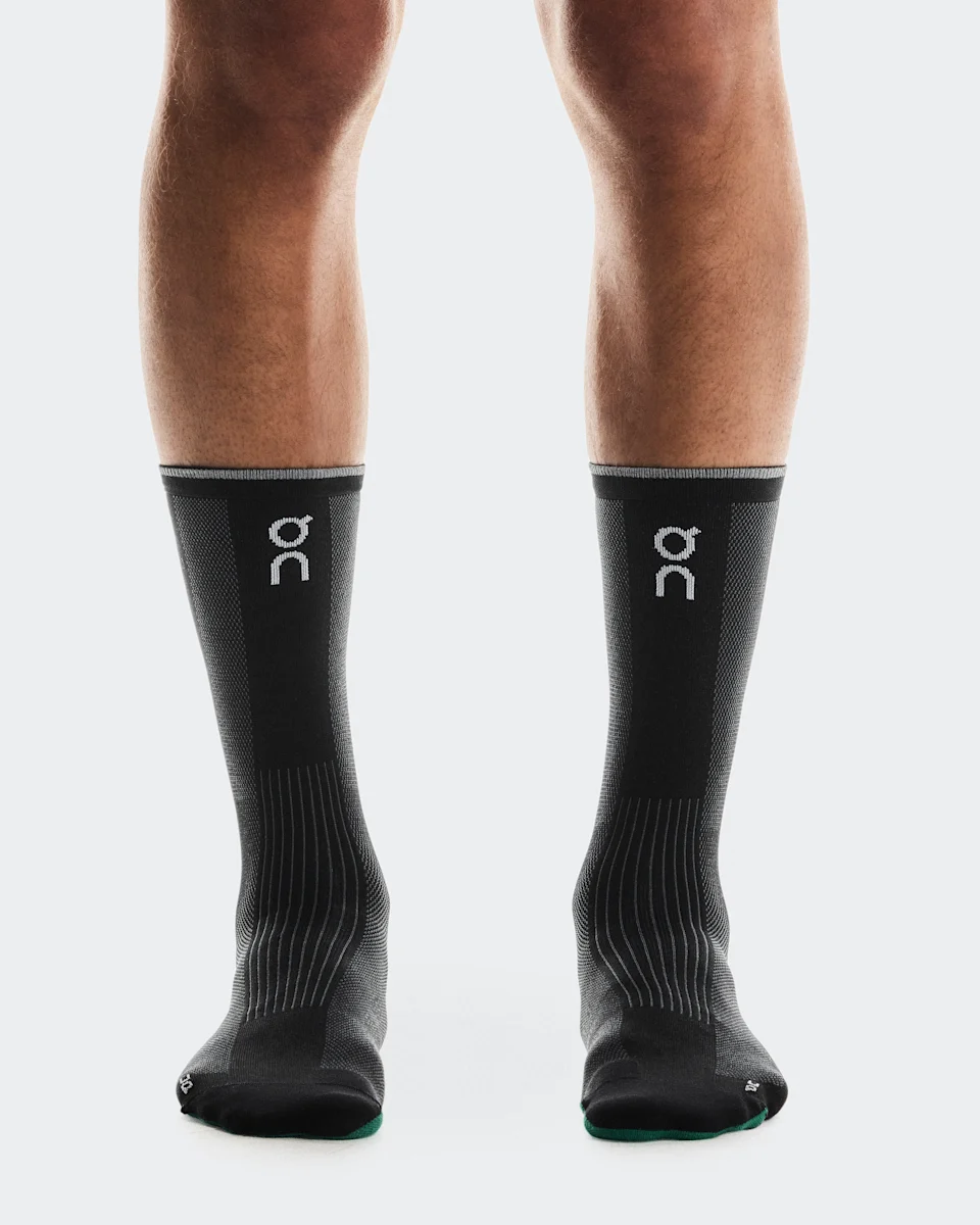 On Elite Run Sock High Black 