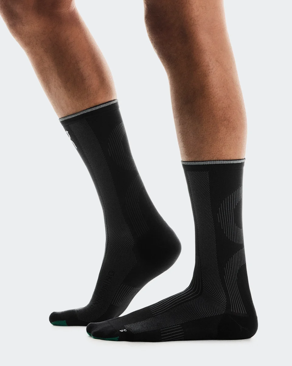 On Elite Run Sock High Black 