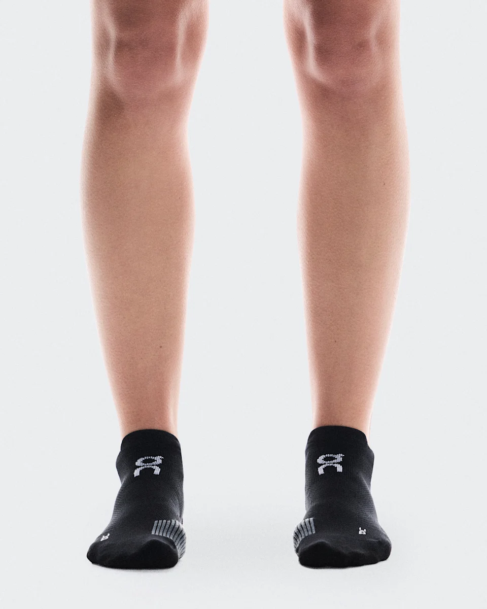 On Performance Run Sock Low Black & Eclipse
