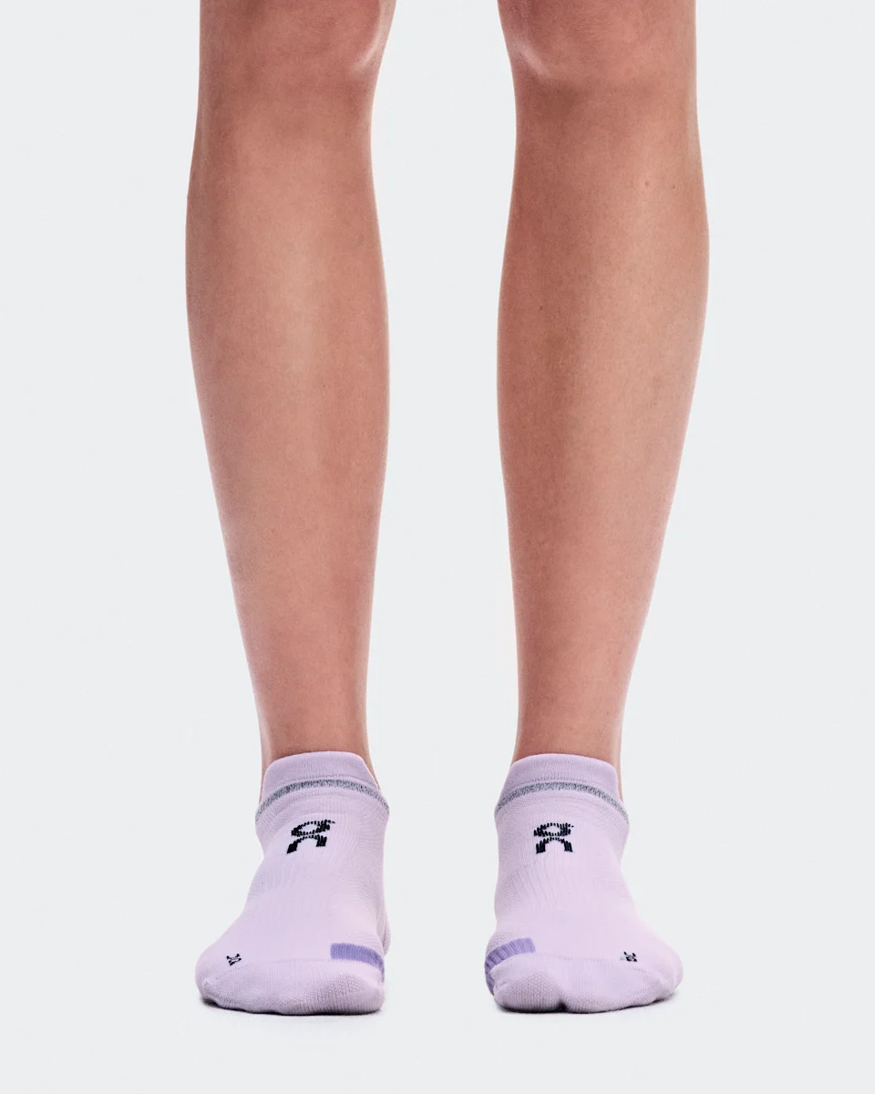 On Performance Run Sock Low Foxglove & Mallow 