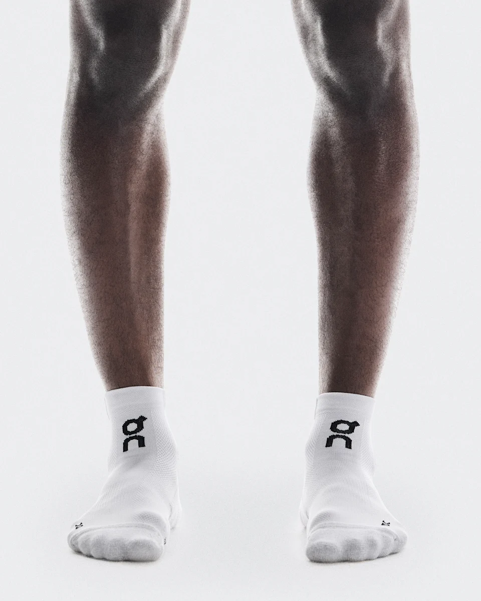 On Core Run Sock Mid 2P Glacier