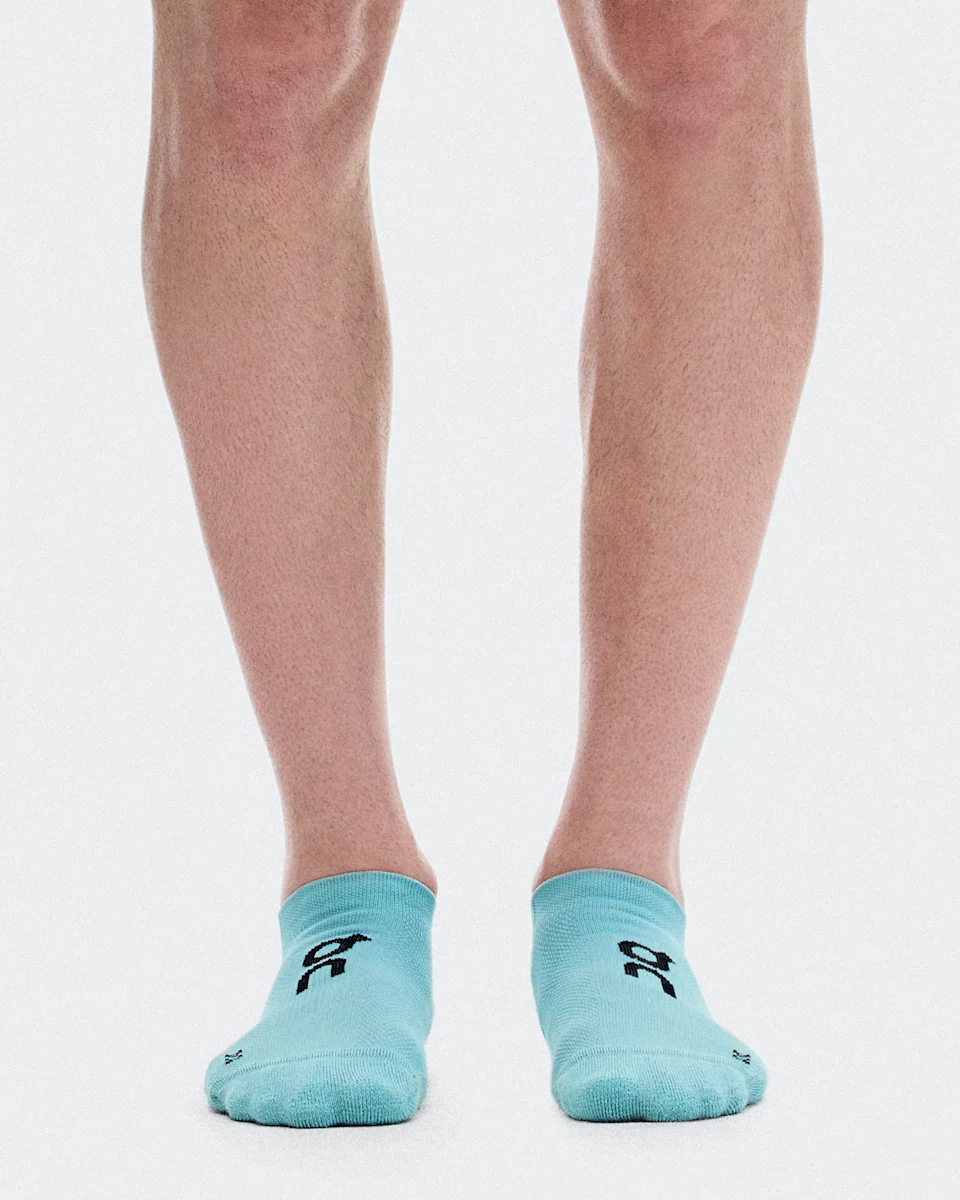 On Core Run Sock Mid 2P Flurry & Wash