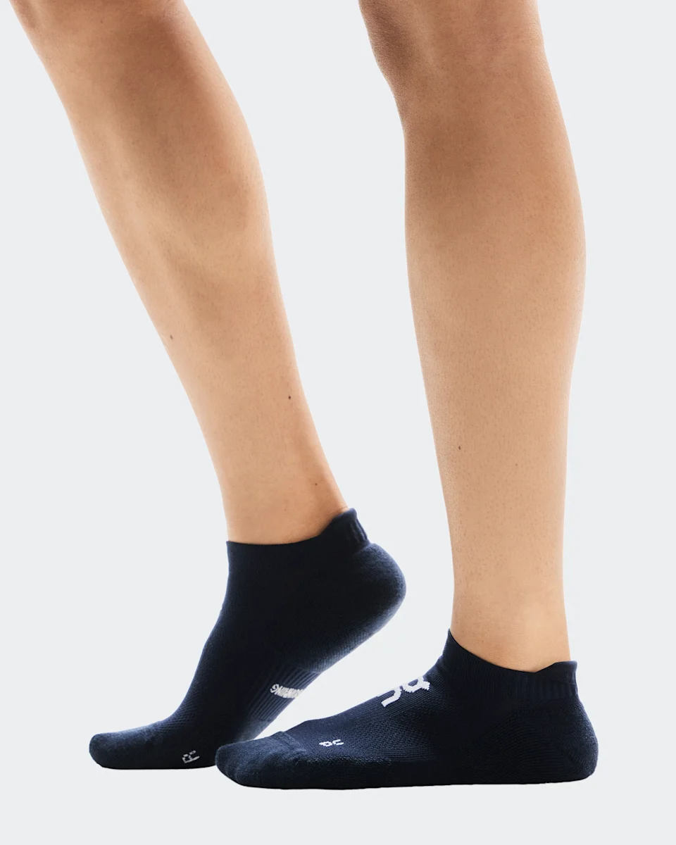 On Core Run Sock Low 2P Navy