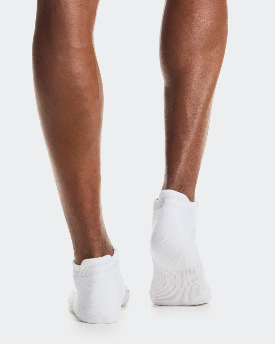 On Court Sock Low White & Bloom 