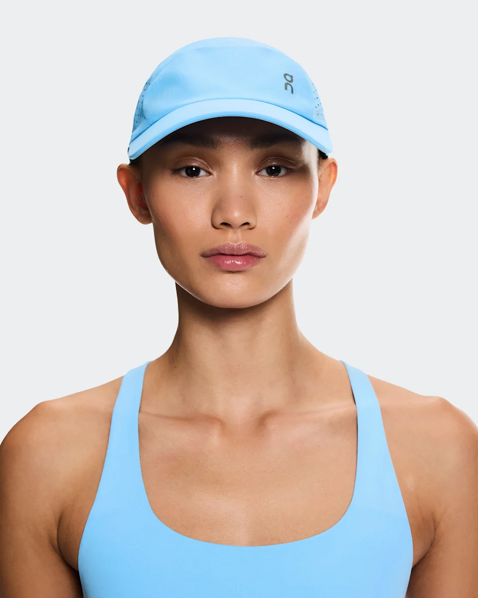 On Lightweight Cap Gourami Unissex – Corrida de rua, afasta o suor da pele, ventilado