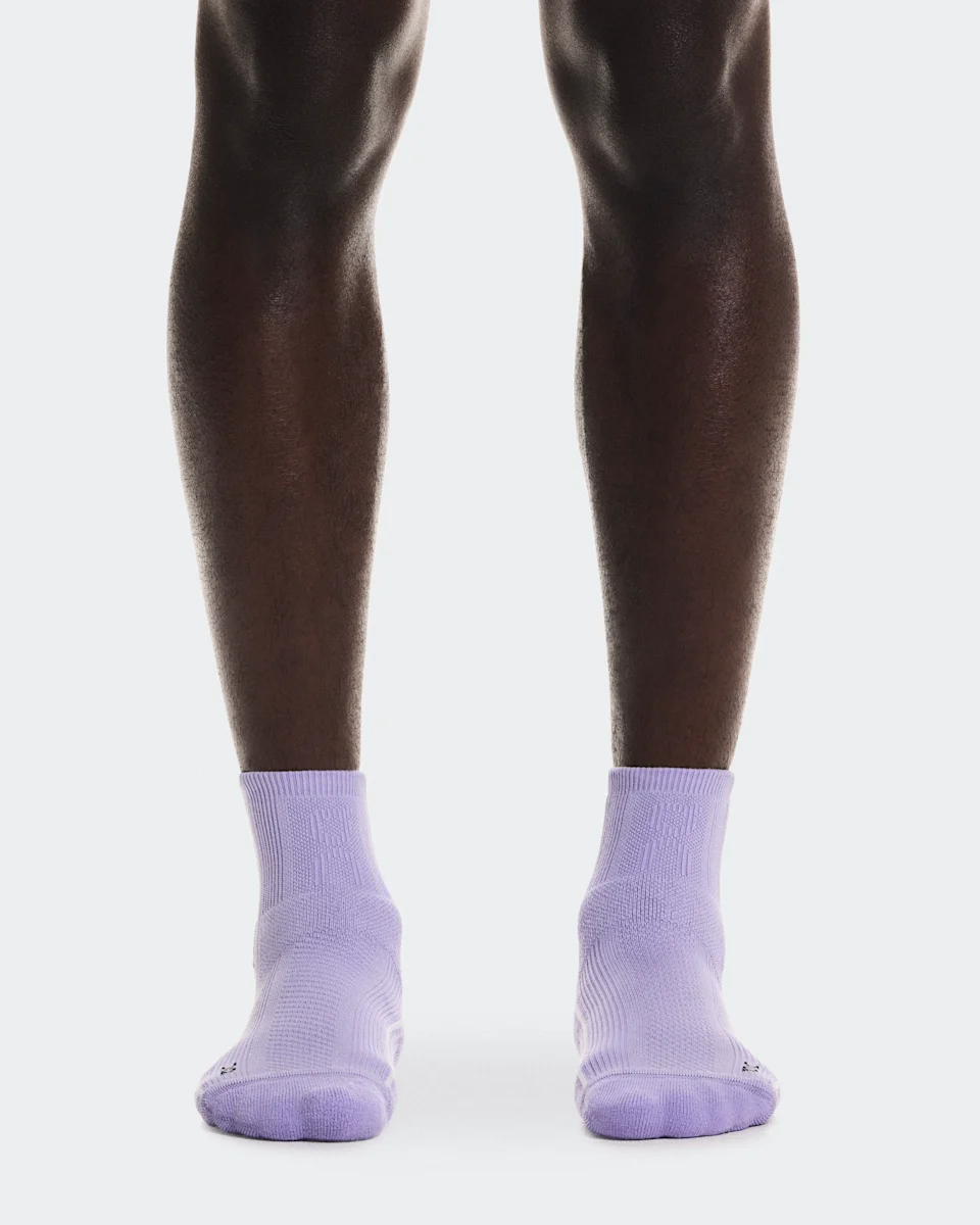 On Court Sock Mid Bloom & Ivory 