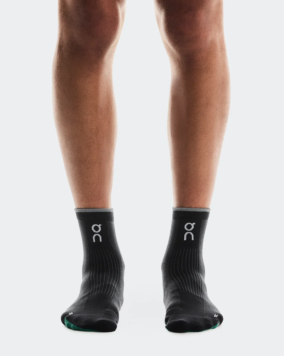On Elite Run Sock Mid Black 