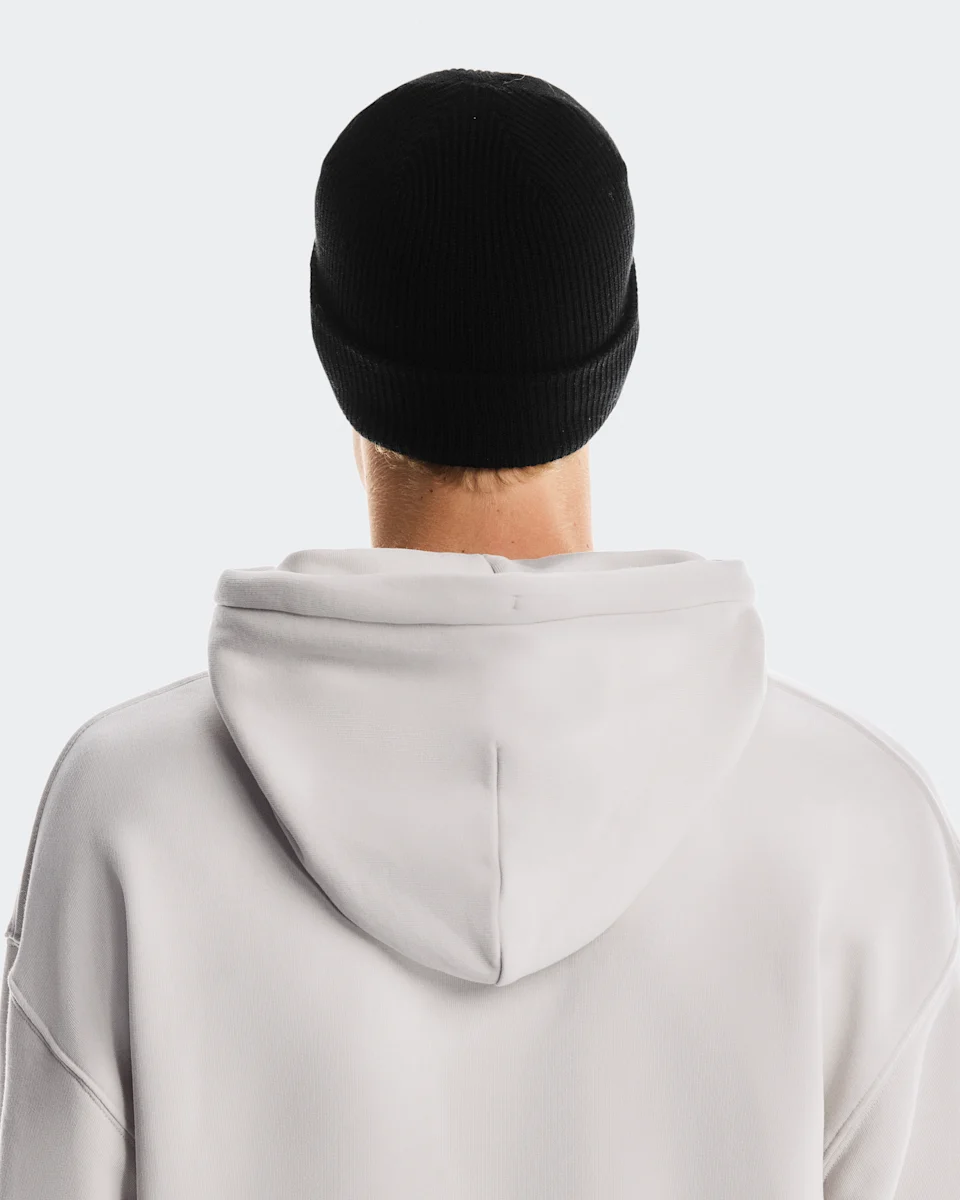 On Merino Beanie Black