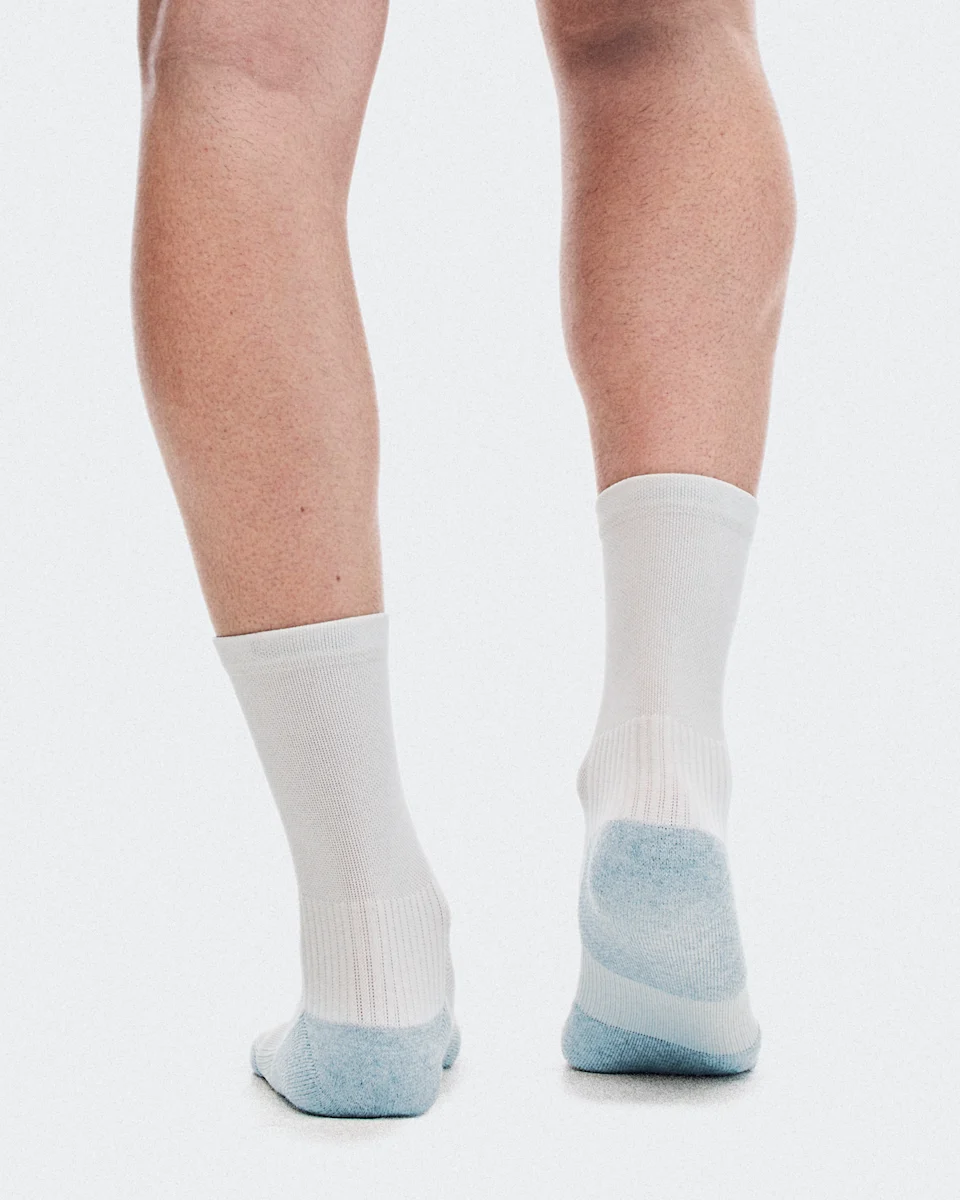 On Trail Sock High 2P Frost & Rock
