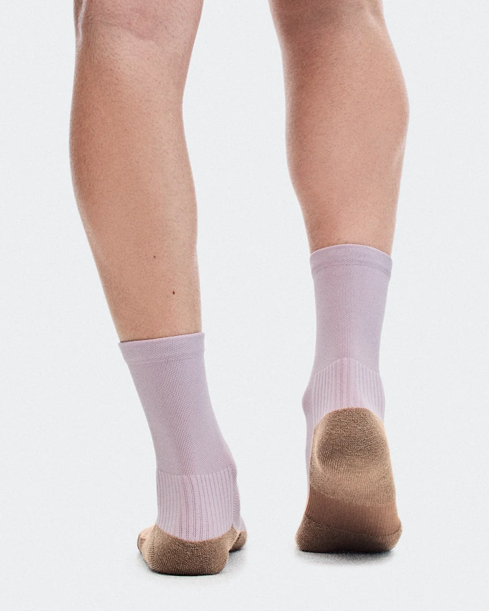 On Trail Sock High 2P Foxglove & Ash 