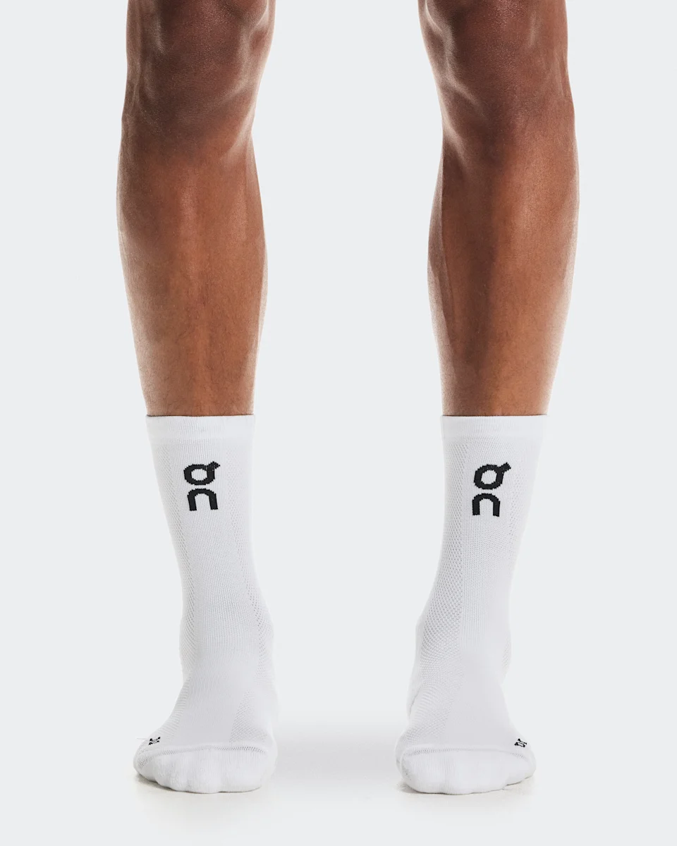 On Core Run Sock High 2P White