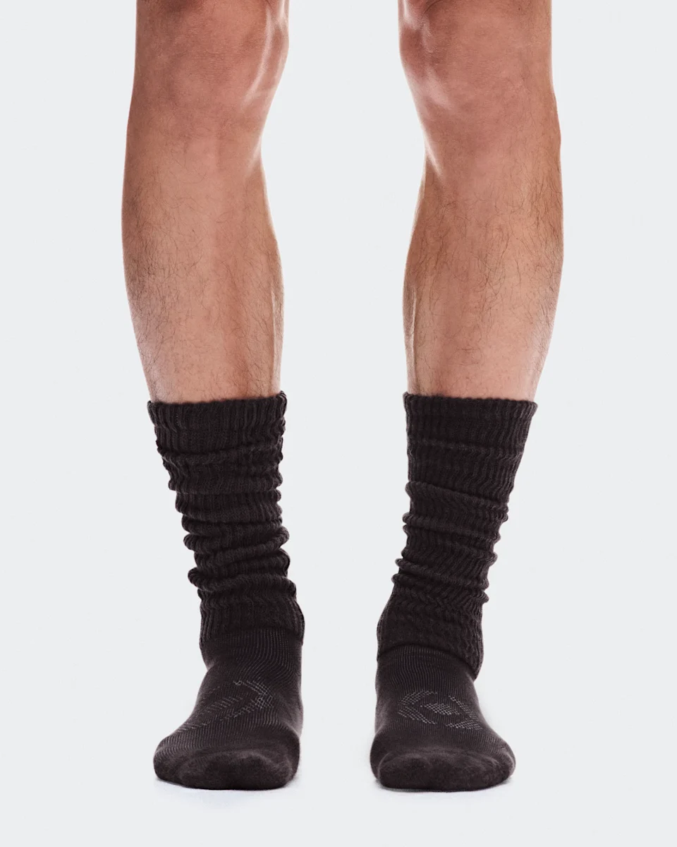 On Slouchy Socks FKA Espresso 