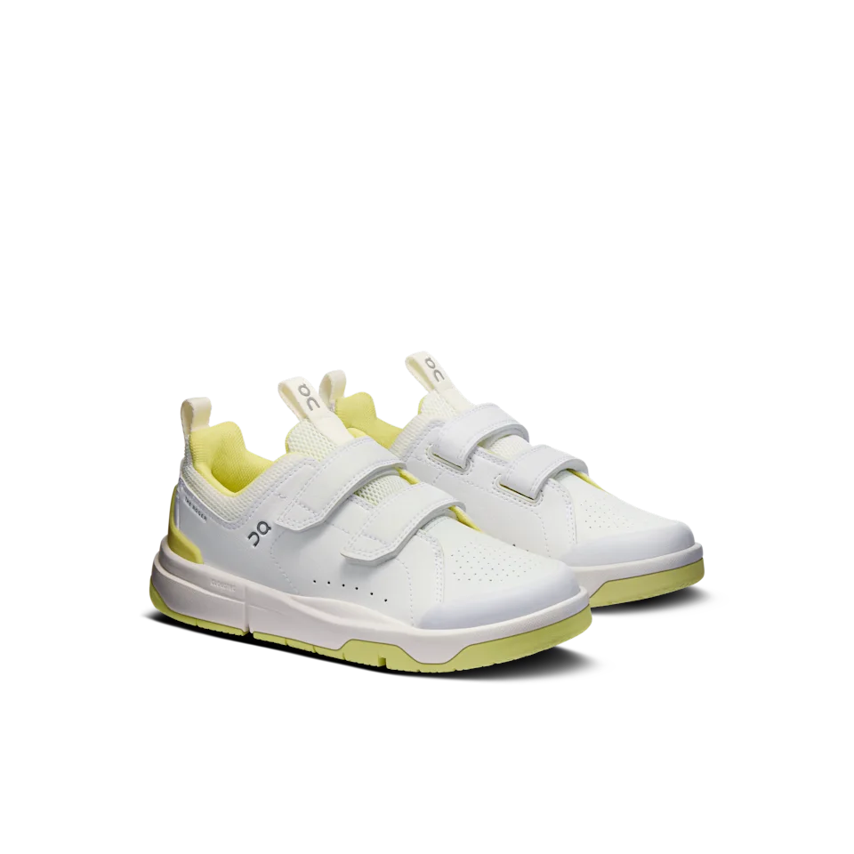 On THE ROGER Kids White & Limelight 