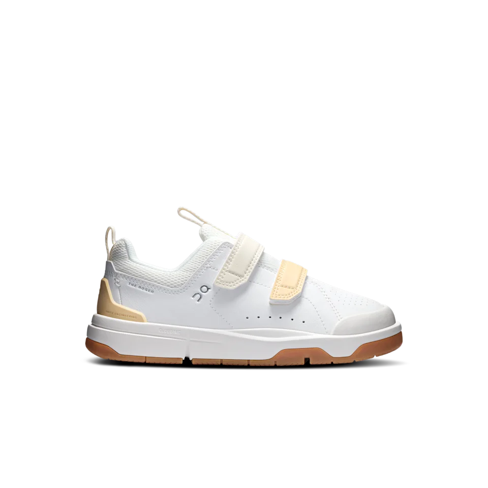 On THE ROGER Kids White & Blonde Infantil – Uso diário, Crianças de 8 a 12 anos, Multiuso