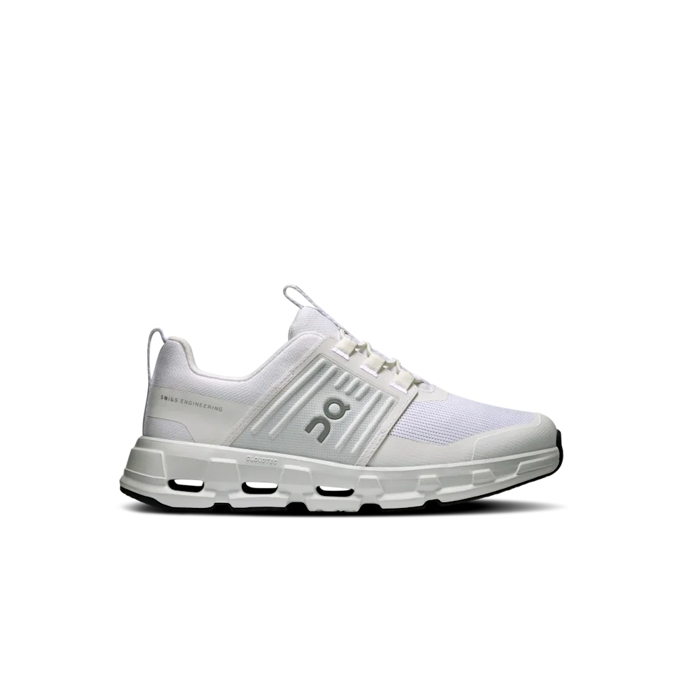 On Cloudswift Kids White & White 