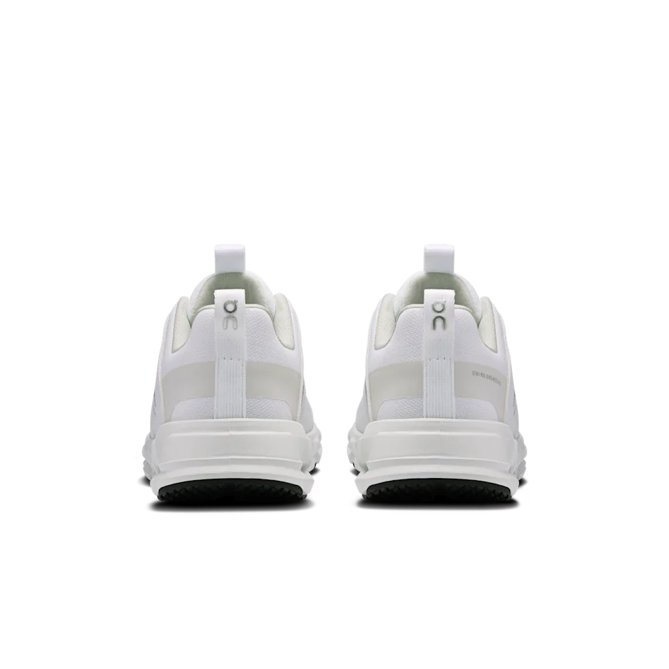 On Cloudswift Kids White & White 