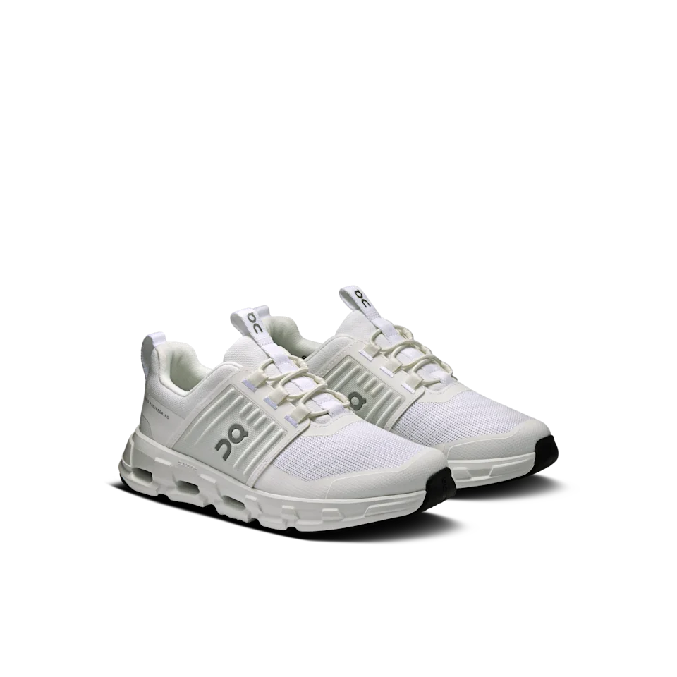 On Cloudswift Kids White & White 