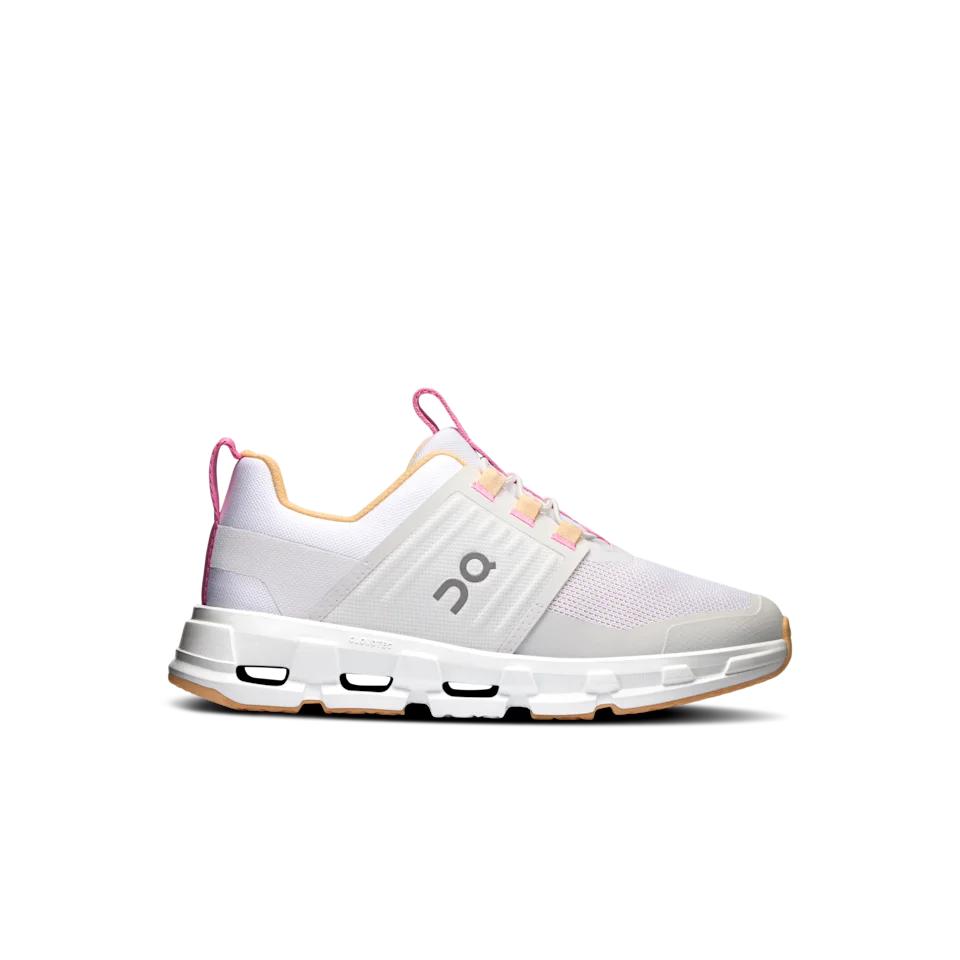 On Cloudswift Kids White & Blonde Infantil – CloudTec® adaptada, inspirada em corrida, brincar o dia todo