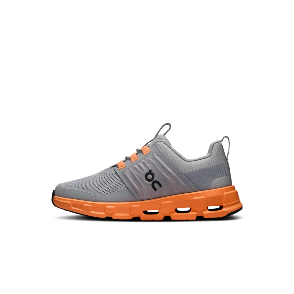 On Cloudswift Kids Alloy & Tangerine 