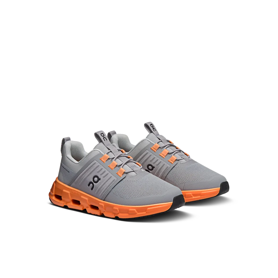 On Cloudswift Kids Alloy & Tangerine 