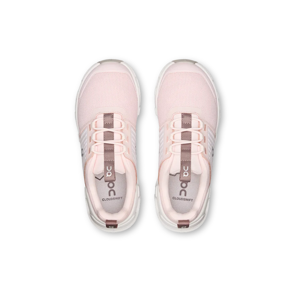On Cloudswift Kids Salt & White 