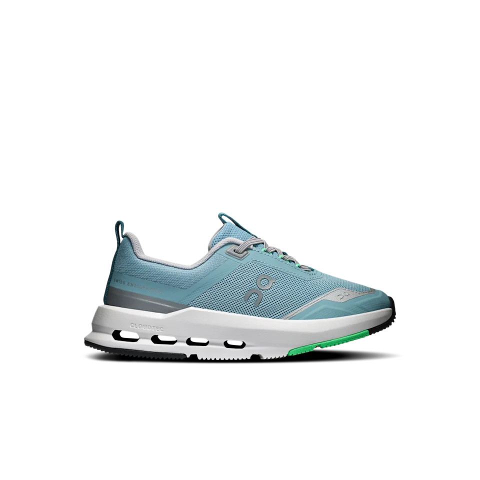 On Cloudnova Kids Wash & White 