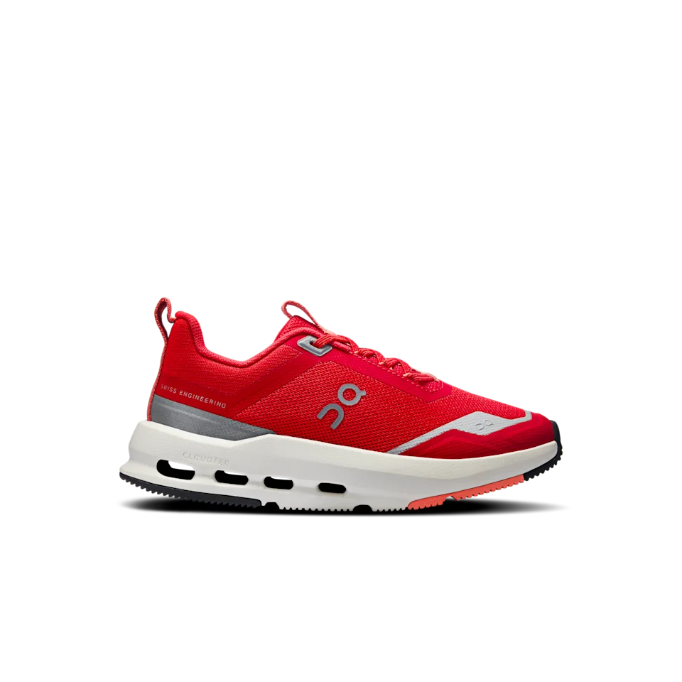 On Cloudnova Kids Red & Terra 