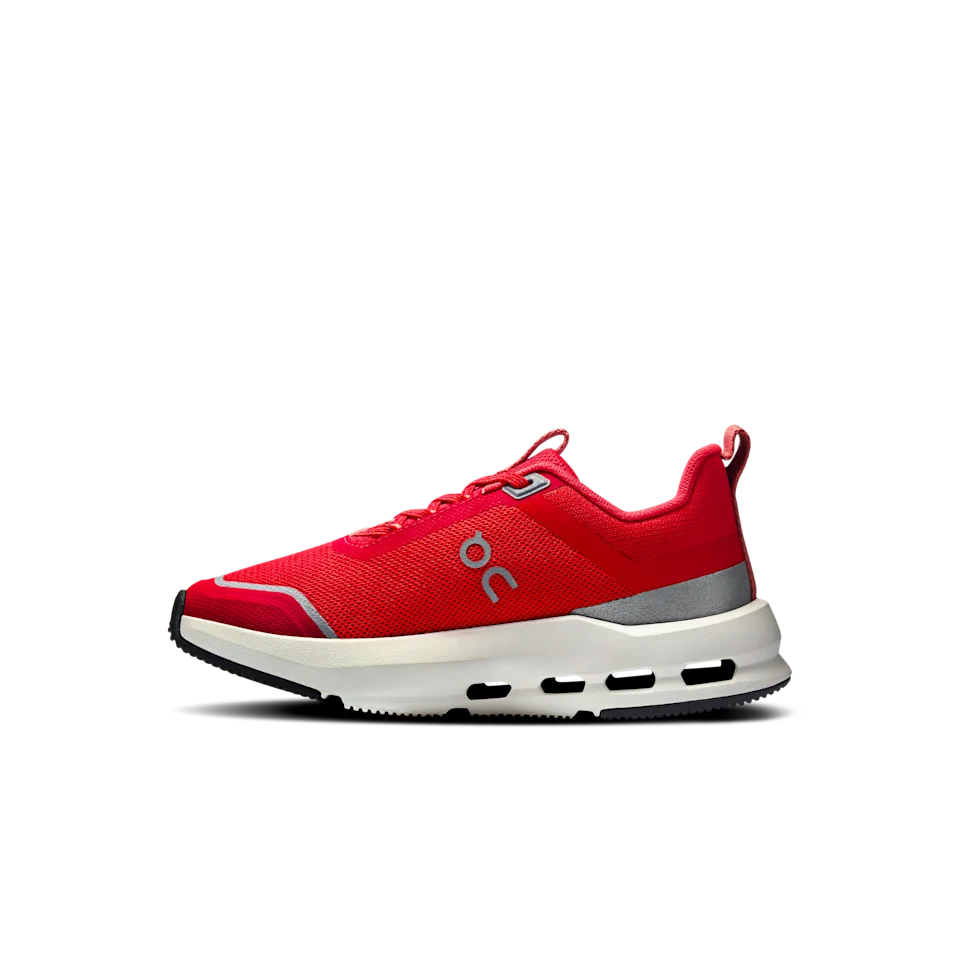 On Cloudnova Kids Red & Terra 