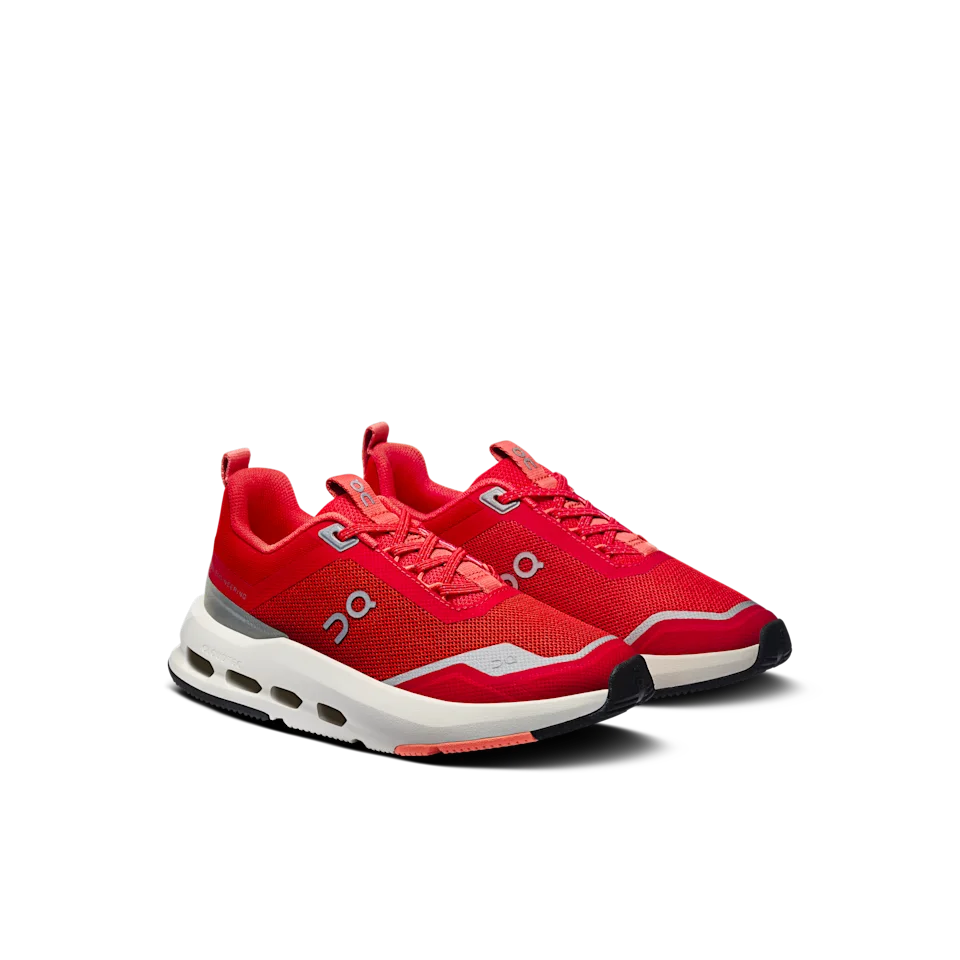 On Cloudnova Kids Red & Terra 