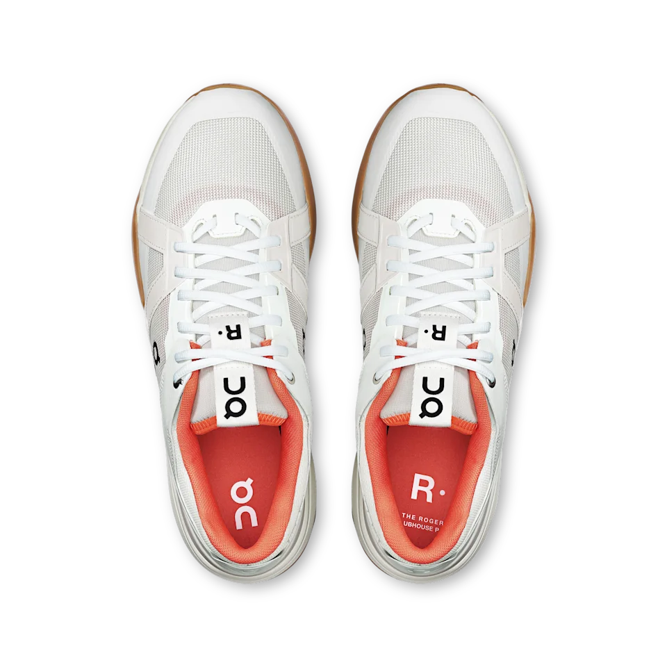 On THE ROGER Clubhouse Pro Ivory & Flame Masculino