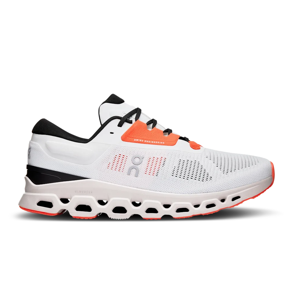 On Cloudstratus 3 White & Sand Masculino