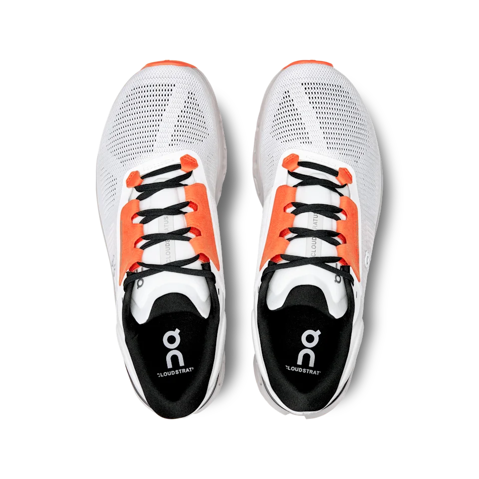 On Cloudstratus 3 White & Sand Masculino