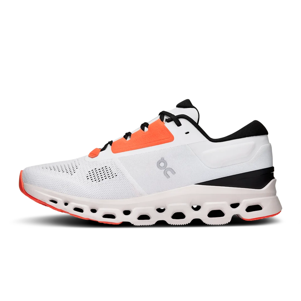 On Cloudstratus 3 White & Sand Masculino