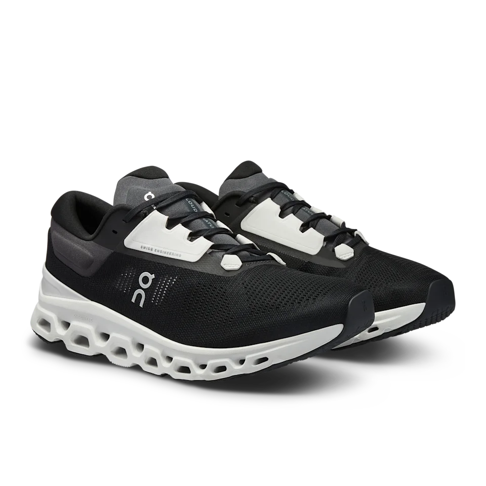 On Cloudstratus 3 Black & Frost Masculino