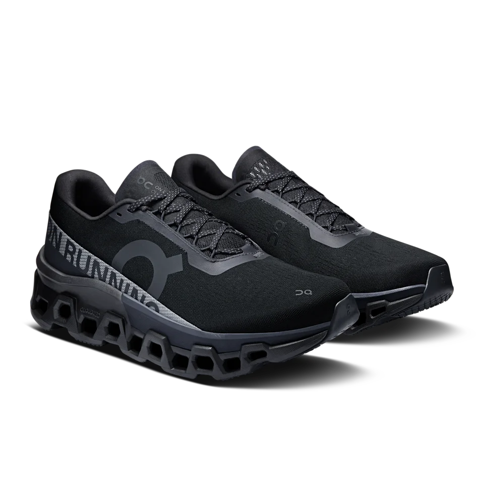 On Cloudmonster 2 Black & Black Masculino