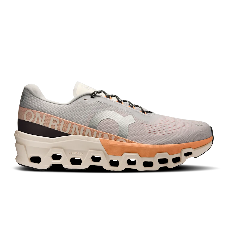 On Cloudmonster 2 Glacier & Tangerine Masculino