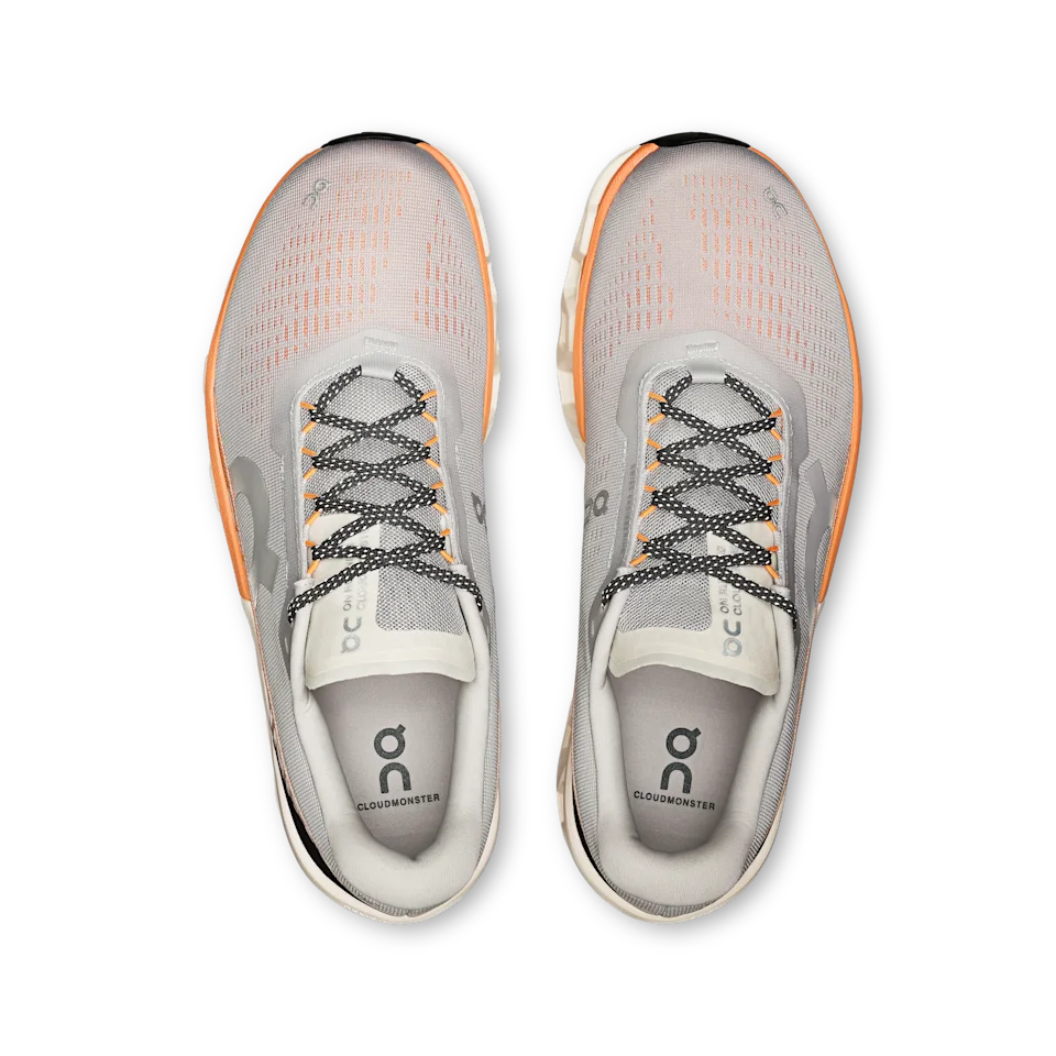 On Cloudmonster 2 Glacier & Tangerine Masculino